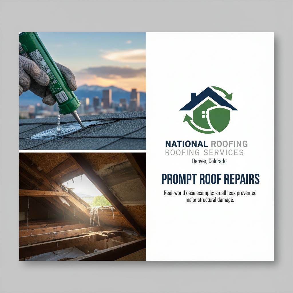 Real-world case example: small leak prevented major repairs