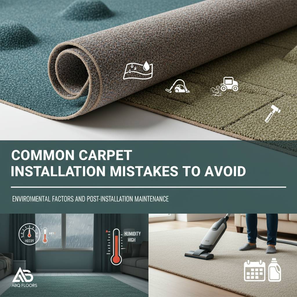 Environmental factors and post-installation maintenance