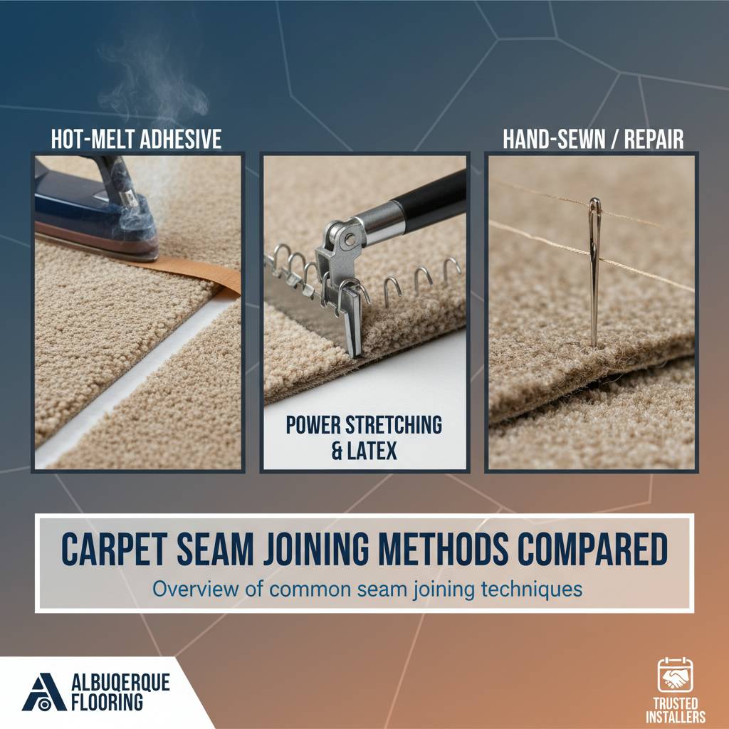 Overview of common seam joining techniques