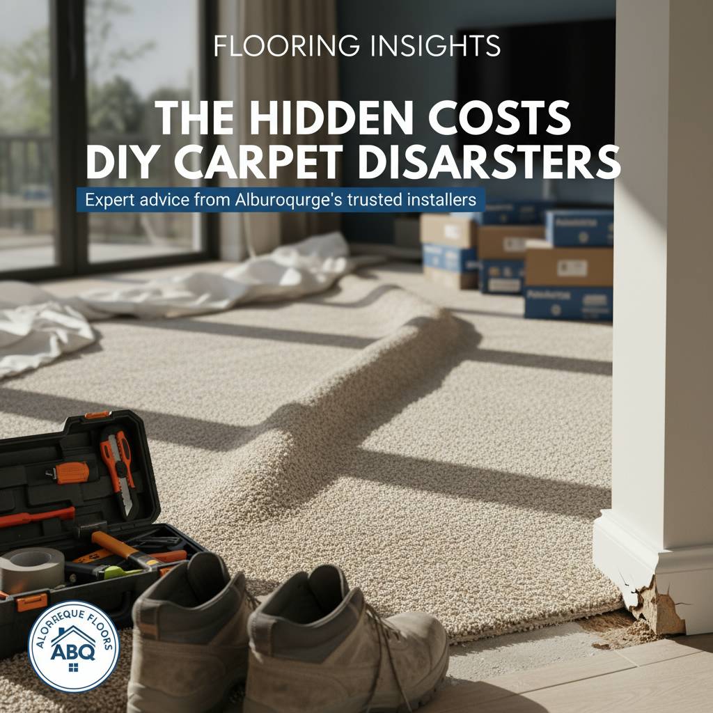Common pitfalls when skipping professional carpet installation