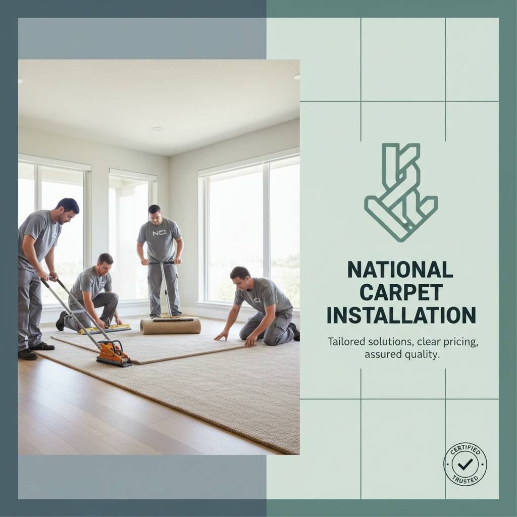 How National Carpet Installation helps you reduce carpet replacement costs with proper installation
