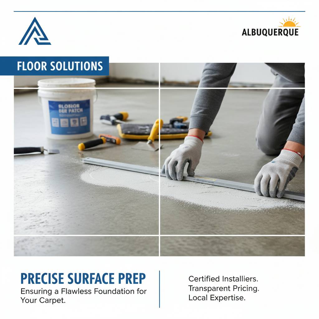 Surface preparation: the steps installers take before laying carpet