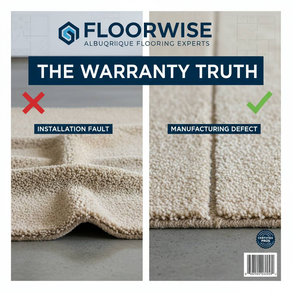Examples and a comparison: installation fault versus manufacturing defect